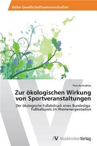 Zur ökologischen Wirkung von Sportveranstaltungen