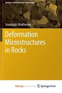 Deformation Microstructures in Rocks