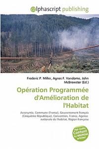 Op Ration Programm E D'Am Lioration de L'Habitat
