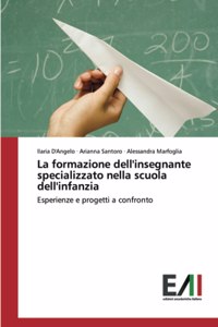 formazione dell'insegnante specializzato nella scuola dell'infanzia