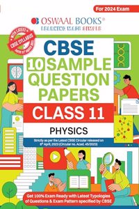 Oswaal CBSE Sample Question Papers Class 11 Physics Book (For 2024 Exams ) | 2023-24