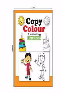 COPY & COLOUR FIRST WORDS