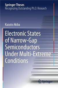 Electronic States of Narrow-Gap Semiconductors Under Multi-Extreme Conditions