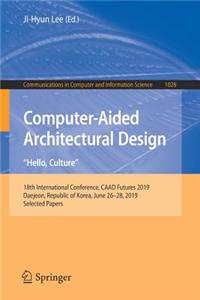 Computer-Aided Architectural Design. 