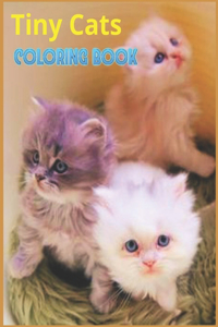Tiny Cats coloring book