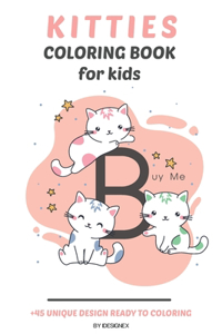 Kitties Coloring Book For Kids