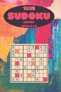 1000 Sudoku Expert Level 9 X 9