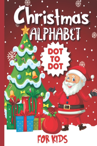 Christmas Alphabet Dot-to-Dot Book for kids