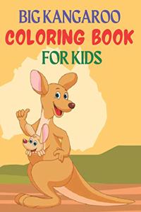 Big Kangaroo Coloring Book for Kids