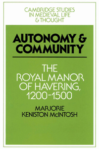 Autonomy and Community