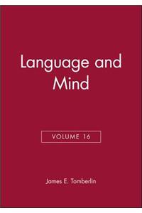 Language and Mind, Volume 16