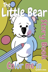 Little Bear 'Color Me In' Story Book