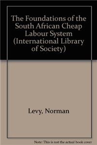 The Foundations of the South African Cheap Labour System