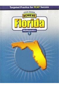 Steck-Vaughn Achieve Florida: Student Edition Grade 3 Mathematics