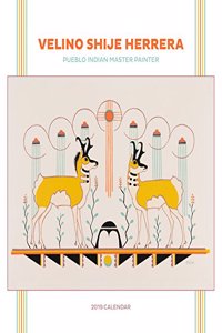 Velino Shije Herrera Pueblo Indian Master Painter 2019 Wall Calendar