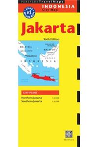 Jakarta Travel Map Sixth Edition