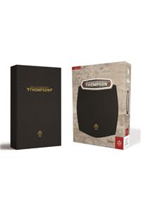 Rvr60, Biblia de Referencia Thompson, Piel Reciclada, Negro
