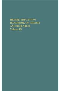 Higher Education: Handbook of Theory and Research