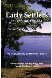 Early Settlers in Ontario, Canada