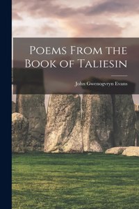 Poems From the Book of Taliesin