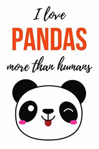 I Love Pandas More Than Humans