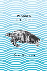 Planner 2019 - 2020 Save the ocean