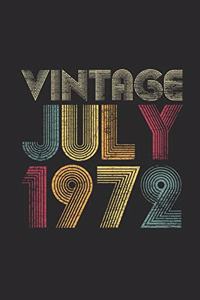 Vintage July 1972