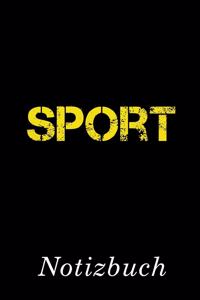 Sport Notizbuch