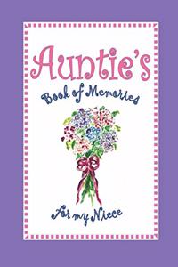 Auntie's Book of Memories for My Niece