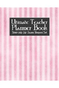 Ultimate Teacher Planner Book Undated Gothic Style Classroom Management Book