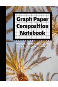 Graph Paper Composition Notebook