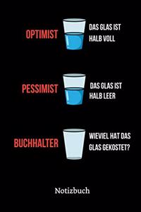 Optimist Pessimist Buchhalter