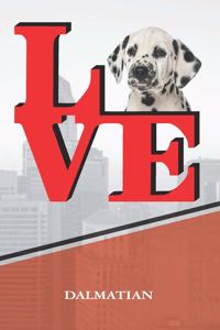 Dalmatian: Dog Love Park Blank Comic Book Journal Notebook Book Is 120 Pages 6x9