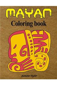 Mayan Coloring Book