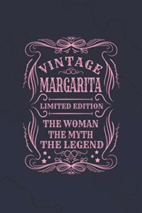 Vintage Margarita Limited Edition the Woman the Myth the Legend