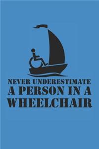 Never Underestimate a Person in a Wheelchair