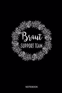 Braut Support Team Notizbuch
