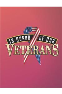 In Honor of our Veterans
