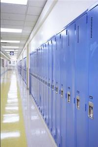 School Journal Locker Row Lined Journal Pages