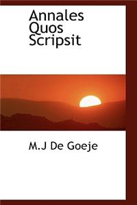 Annales Quos Scripsit