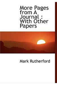 More Pages from a Journal