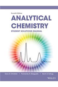 Analytical Chemistry, Student Solutions Manual