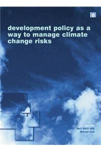 Development Policy as a Way to Manage Climate Change Risks