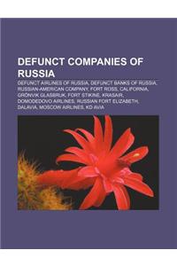 Defunct Companies of Russia