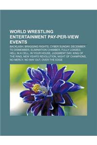 World Wrestling Entertainment Pay-Per-View Events
