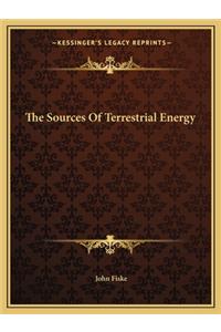 Sources of Terrestrial Energy