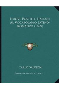 Nuove Postille Italiane Al Vocabolario Latino-Romanzo (1899)