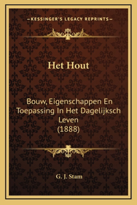 Het Hout: Bouw, Eigenschappen En Toepassing In Het Dagelijksch Leven (1888)