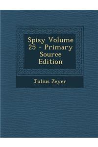 Spisy Volume 25