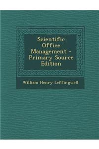 Scientific Office Management